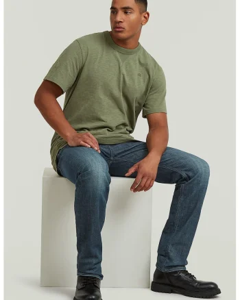 Tricou din bumbac organic Nifous, Verde sparanghel