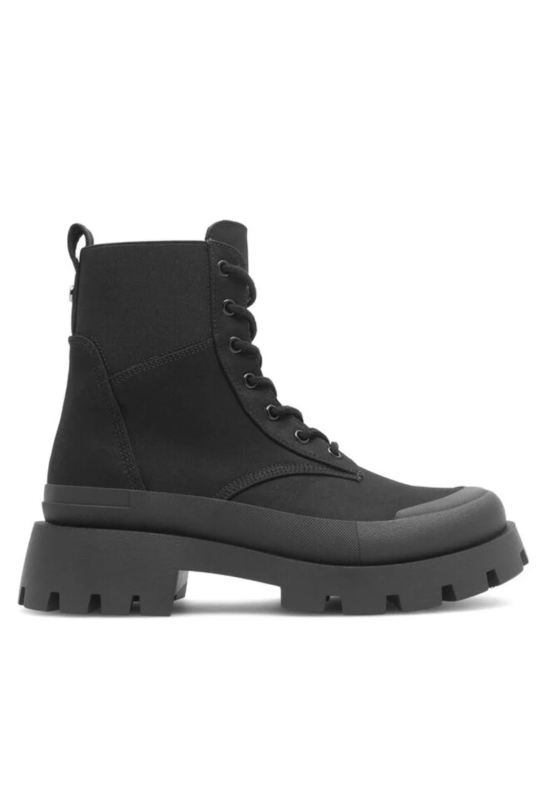 Botine dama,  590558810477336, Piele ecologica, Negru