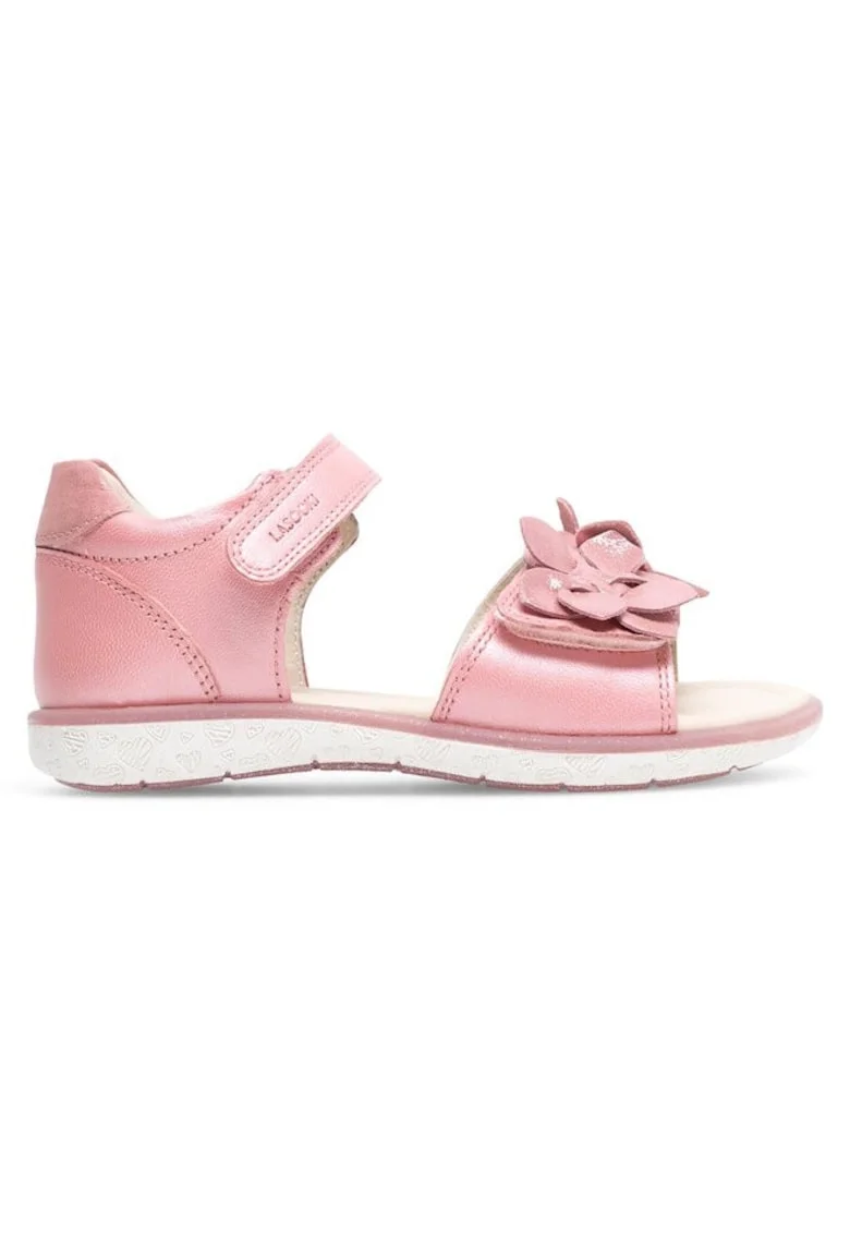 Sandale copii,  590559, Piele naturala, Roz,