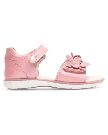 Sandale copii,  590559, Piele naturala, Roz,