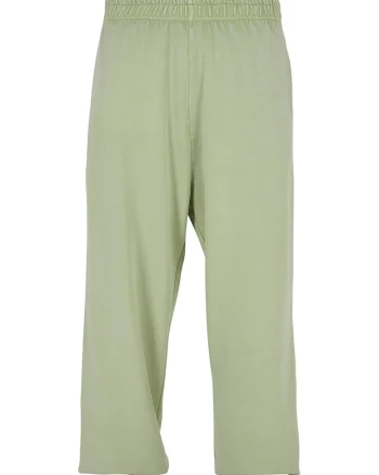 Pantaloni de trening cu croiala dreapta si buzunare, Verde fistic