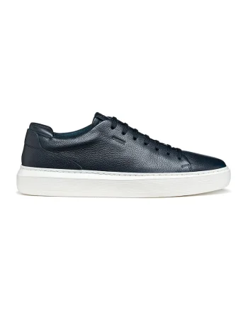 Pantofi sport Deiven flatform din piele, Albastru ultramarin
