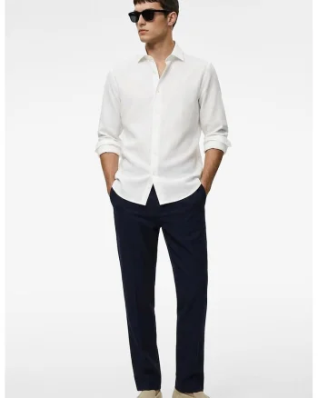 Pantaloni chino regular fit, Albastru inchis