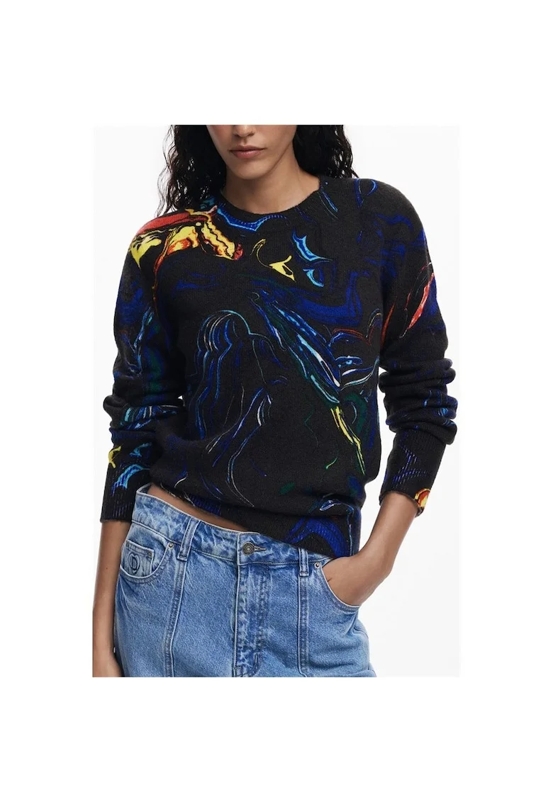 Pulover pentru dama  25wwjf05, multicolor