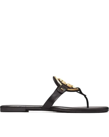 Papuci dama,  Piele Negru, Negru