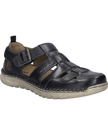 bărbați,  Wilson 08, piele naturală, albastru, Albastru
