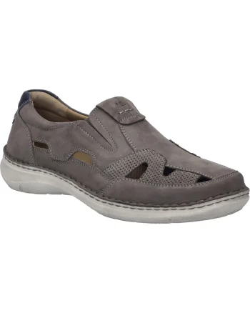 New Anvers 77, piele naturală, gri, Gri