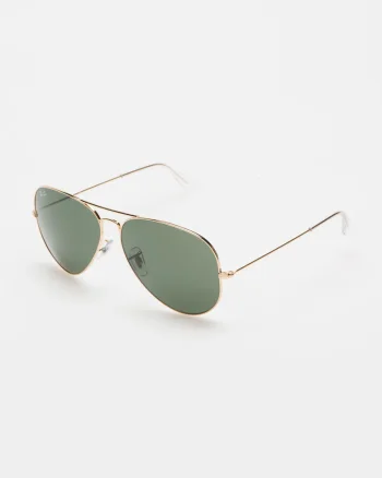 Ochelari de soare aurii Aviator