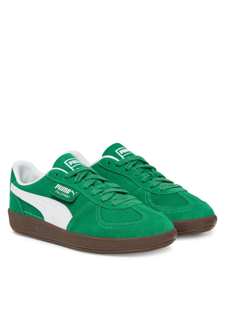 Tenisi barbati,  piele naturala, verde,