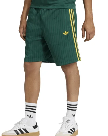 Pantaloni sport scurti cu talie elastica Firebird, Verde aquamarin