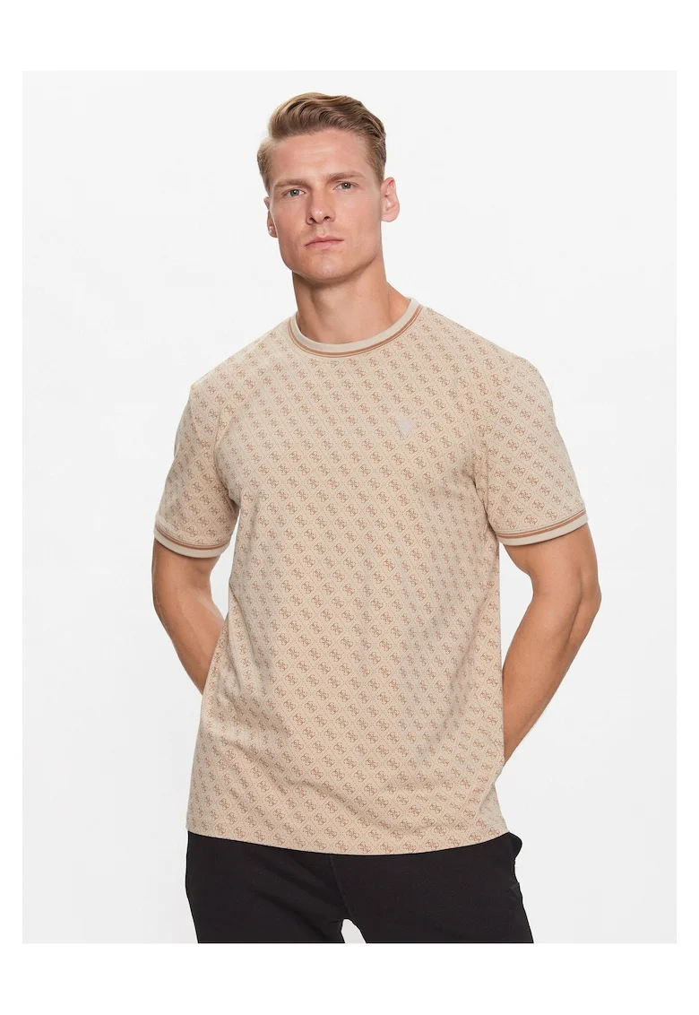 Tricou barbati  model GUESS-Z2YI05J1314 P13W, bej,