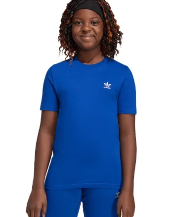 Tricou regular fit cu decolteu la baza gatului, Albastru royal