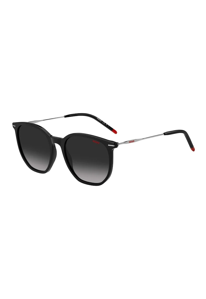 Ochelari de soare cu lentile in degrade, Negru/Gri antracit/Argintiu