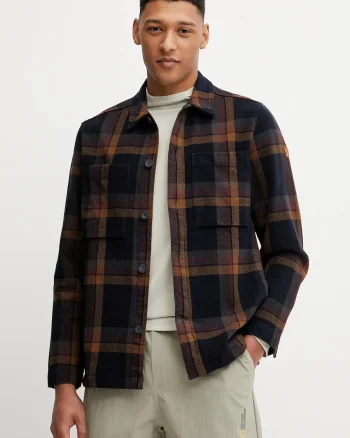 Fjallraven geacă cu aspect de cămașă Singi Flannel Overshirt M