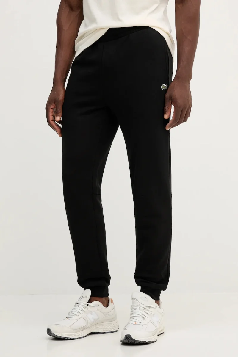 Lacoste pantaloni de trening din bumbac