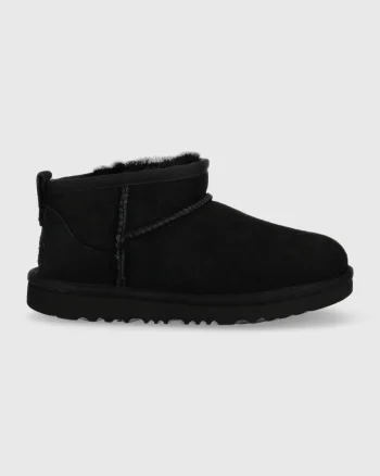 UGG cizme de zapada din piele intoarsa Classic Ultra Mini