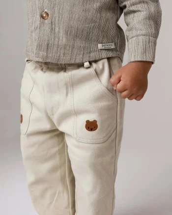 Donsje pantaloni de bumbac pentru copii Kassim Trousers Bear