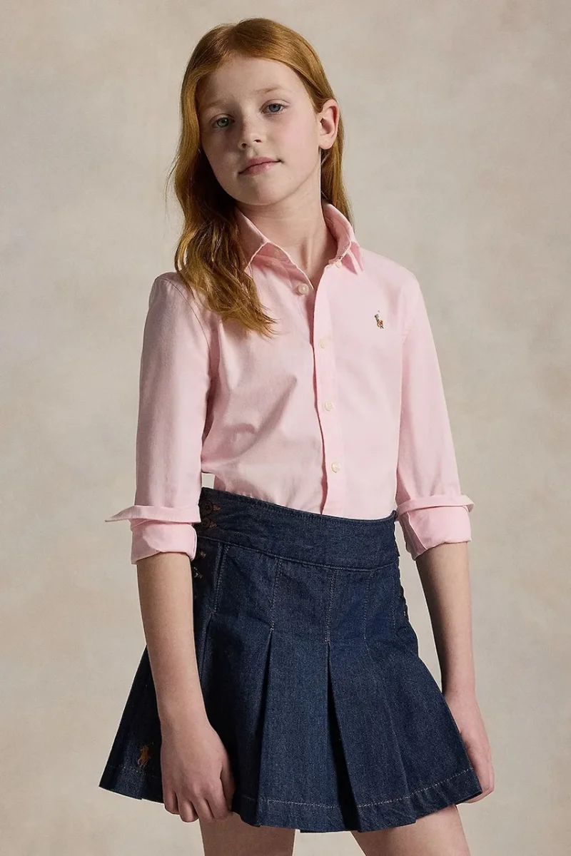 Polo Ralph Lauren cămașă de bumbac pentru copii