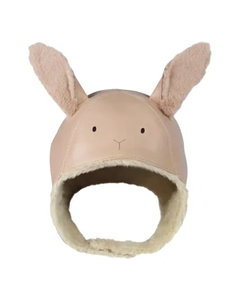 Donsje pălărie din piele pentru copii Kapi Exclusive Hat Fluffy Bunny