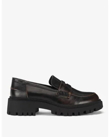 Mocasini dama  5905588745709, Sintetic, Maro, Maro