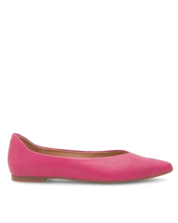 Balerini dama, 70833,  Piele naturala, Roz
