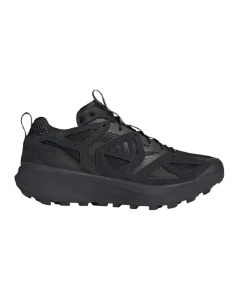 Pantofi sport wedge cu garnituri de piele intoarsa Kantai, Negru