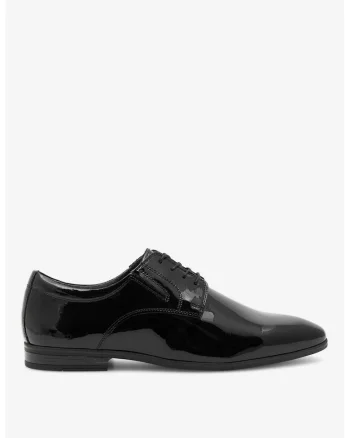 Pantofi barbati  5905588318187, Piele naturala, Negru, Negru