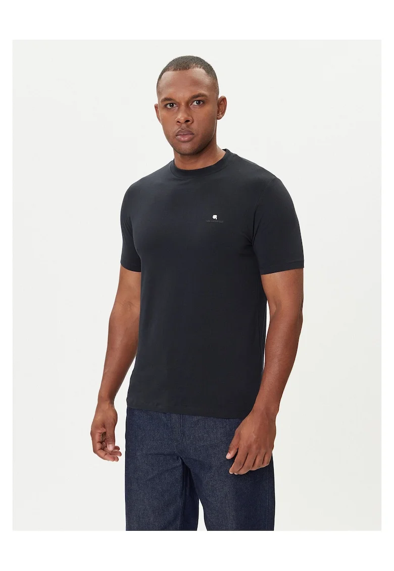 Tricou barbati  bleumarin, din bumbac