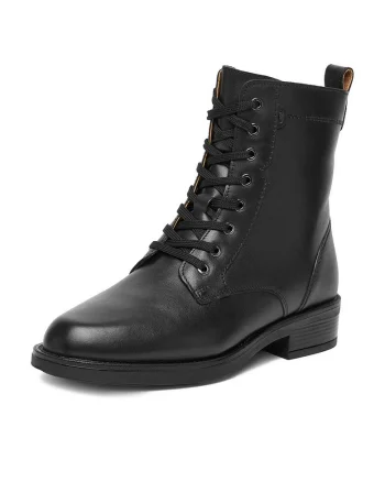 Ghete dama CEO-WI23-JIA-01,  Piele naturala, Negru