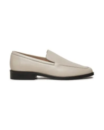 Mocasini dama,  piele naturala, bej