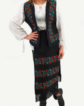 SET - 2 Fote brodate cu model traditional 5