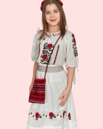 Compleu traditional fetite Eliana 2