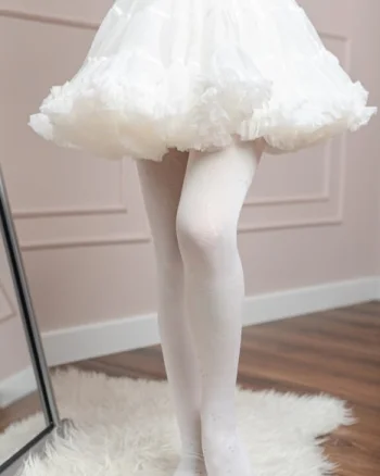 Dres fetite Terri Mimi White Pisicute 40 DEN