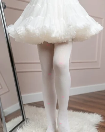 Dres fetite Terri Mimi White Triangle 40 DEN