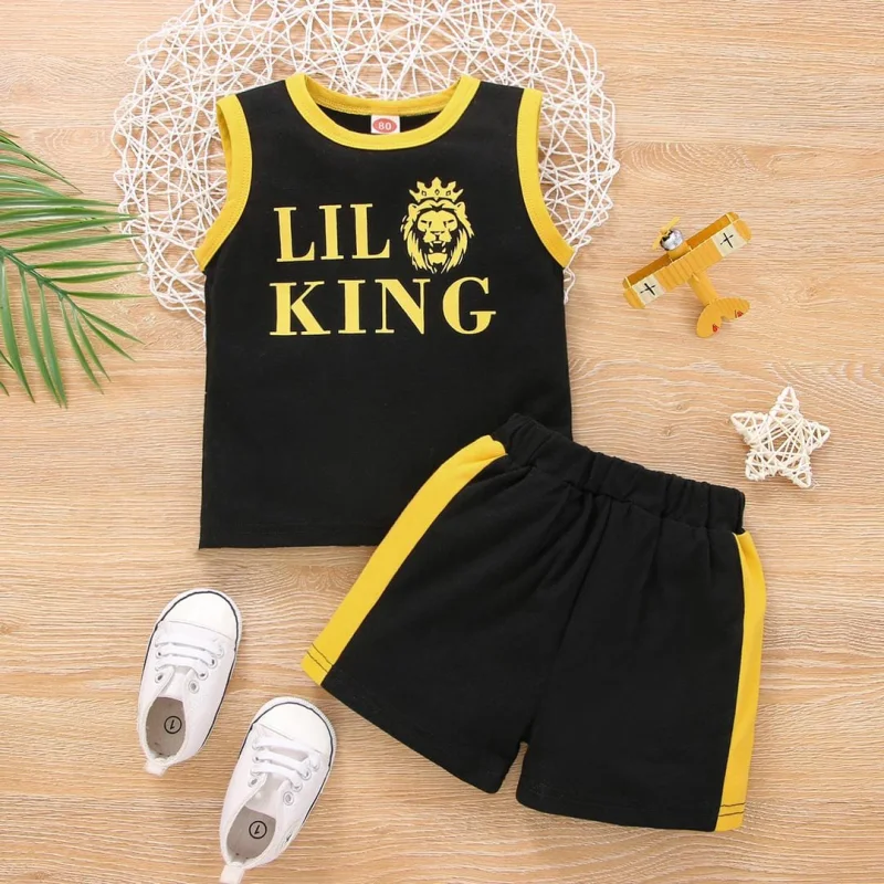 Set maiou si pantaloni Lil King