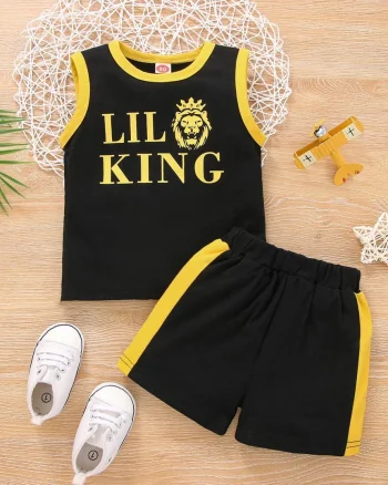 Set maiou si pantaloni Lil King