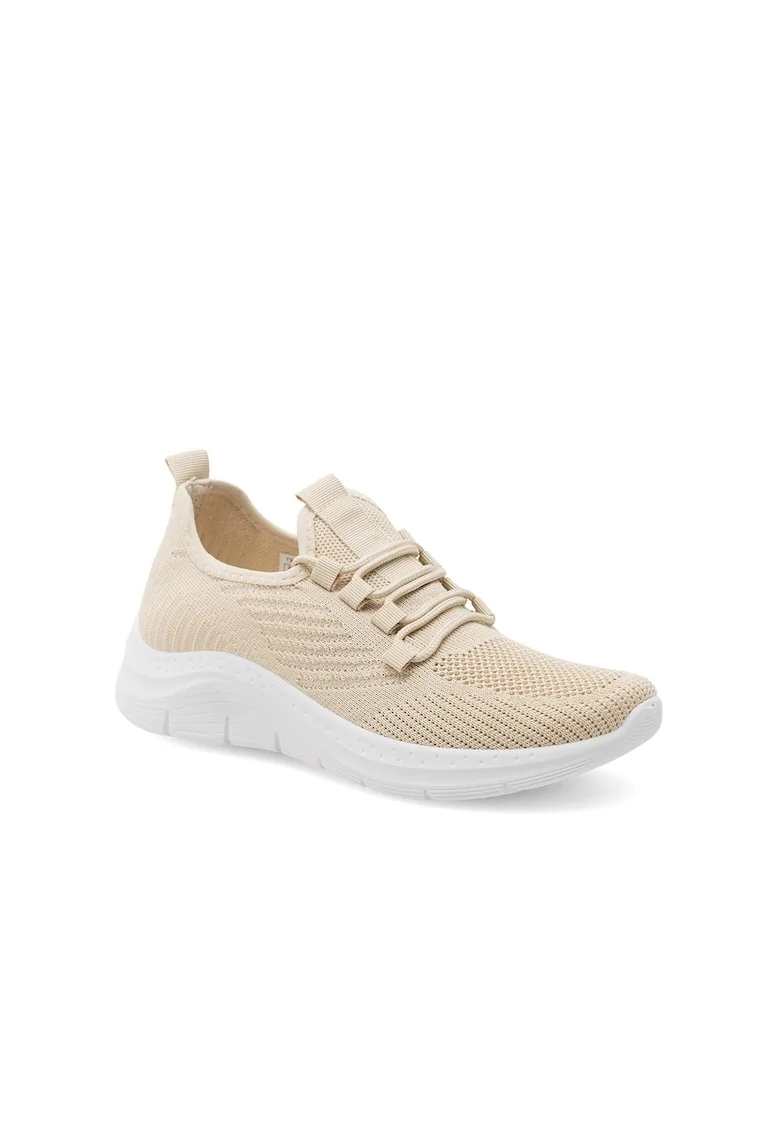 Pantofi sport dama,  505044, Mesh, Bej