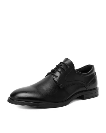 Pantofi barbati,  CEO-M33606, negri, tesatura