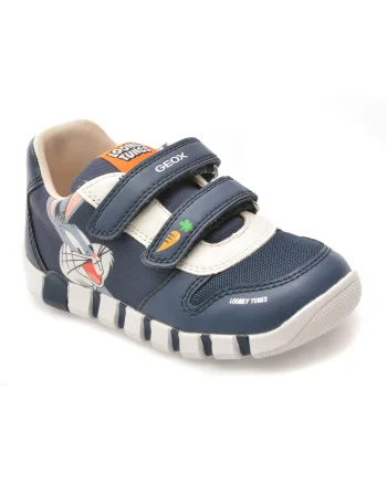 Pantofi sport GEOX bleumarin, B6555B, din material textil