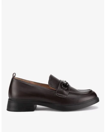 Mocasini dama  5905588747468, Sintetic, Maro, Maro