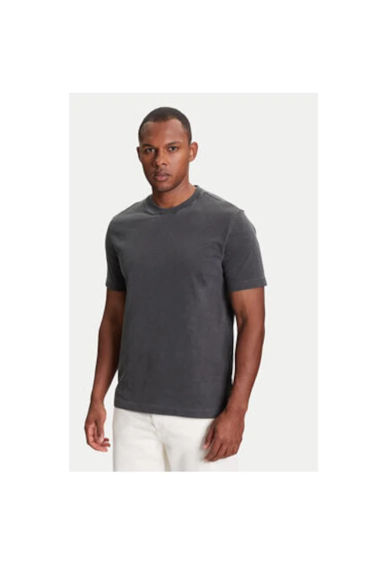 Tricou barbati  36JGU105U, Bumbac, XS INTL, Gri