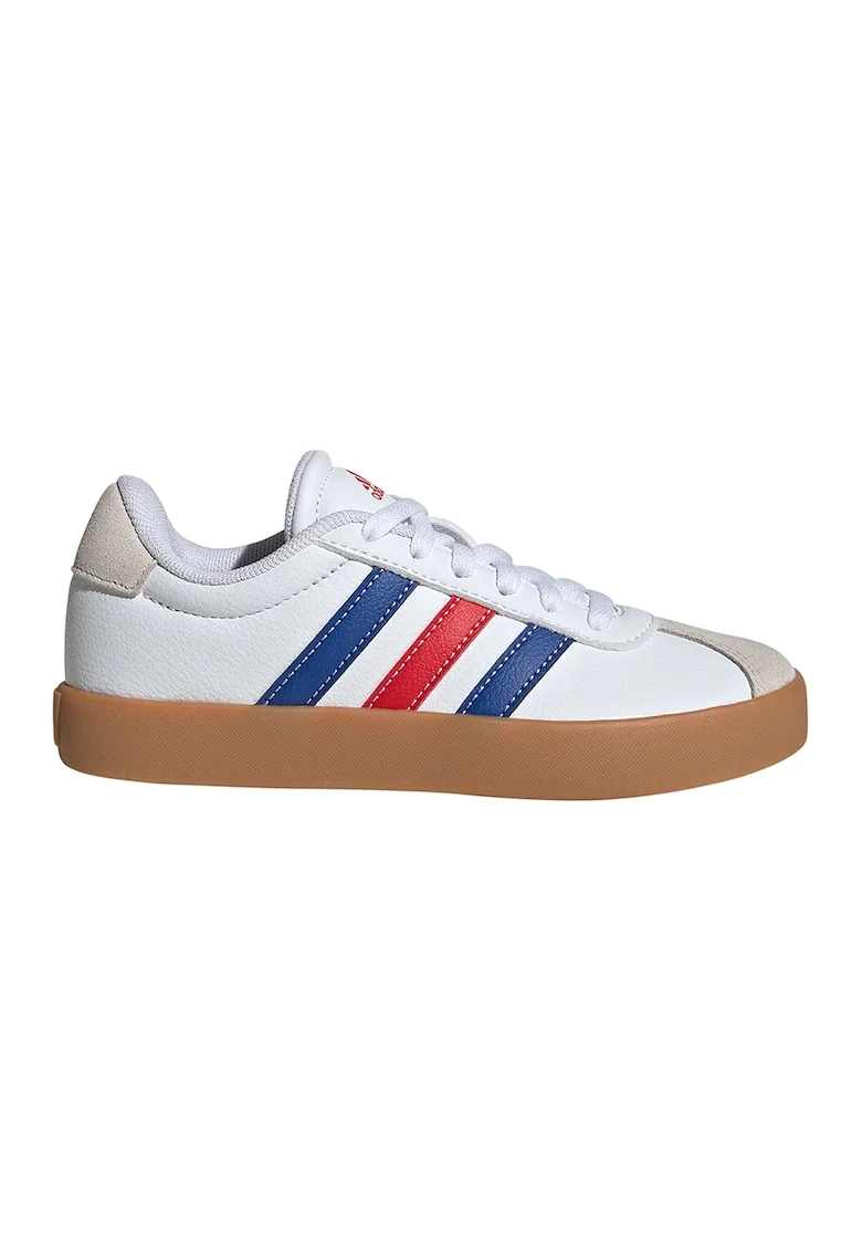Pantofi sport VL Court 3.0 de piele, Rosu/Alb/Albastru