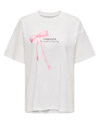 Tricou dama  alb, din bumbac