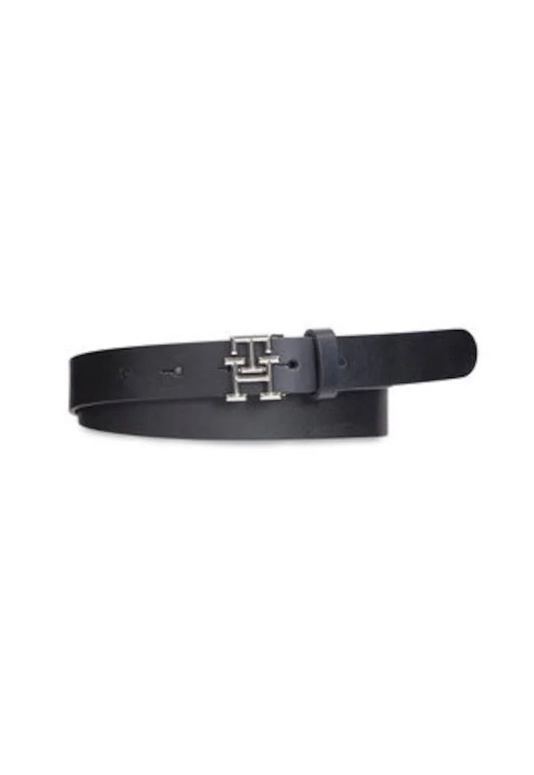 Curea de dama,  302872558, piele naturala, multicolora, Negru