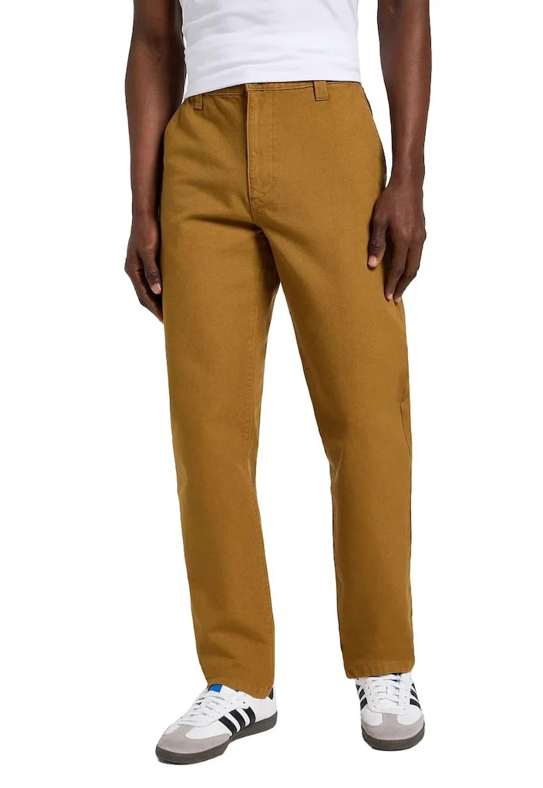Pantaloni barbati 112355784,  Bumbac, Maro