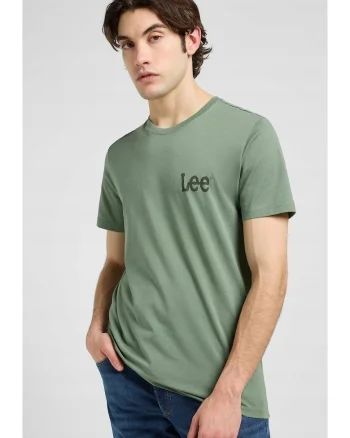 Tricou barbati,  Olve Stone, bumbac 100%, verde,