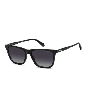 Ochelari de soare patrati cu lentile polarizate, Negru