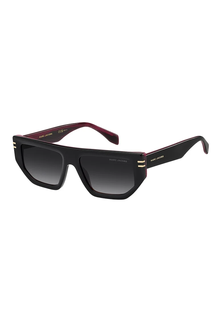 Ochelari de soare shield, Rosu/Negru