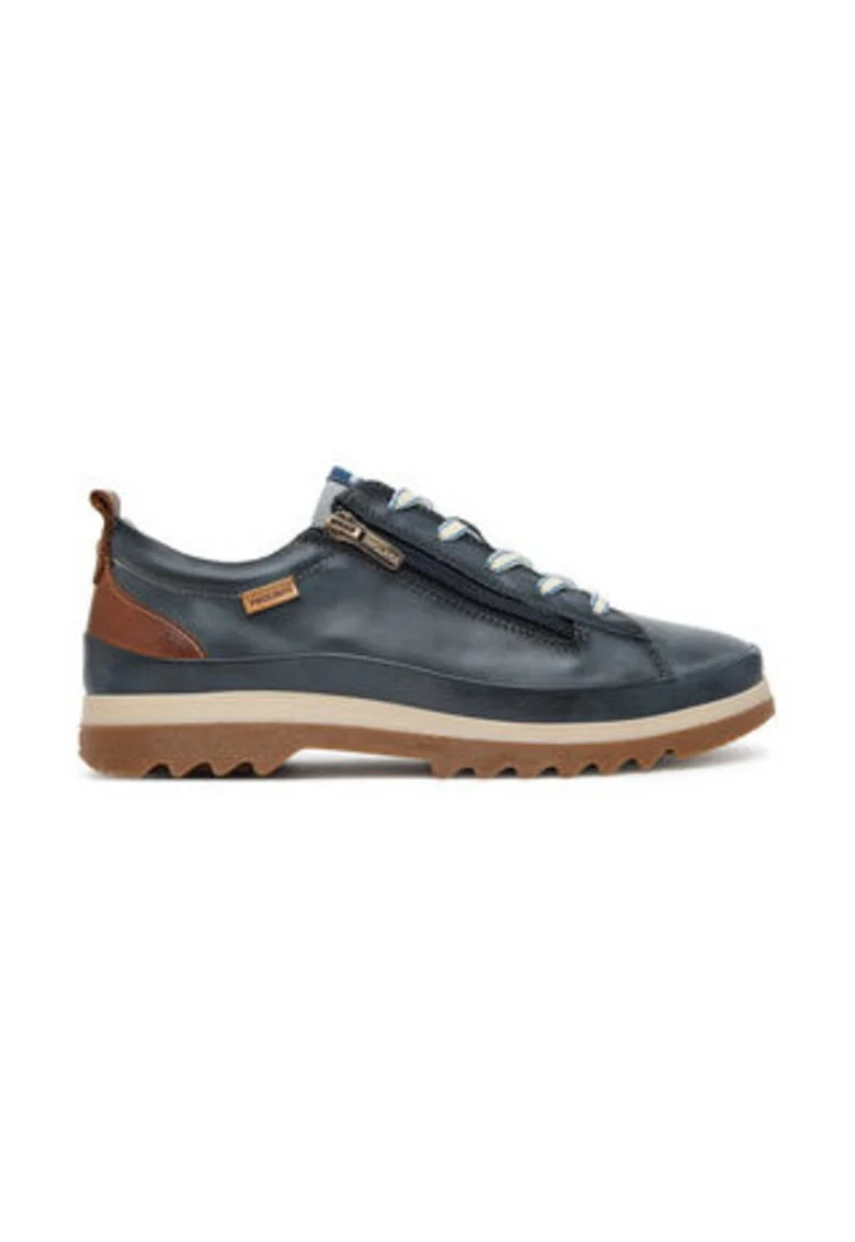 Tenisi dama  305470607, piele naturala, albastru