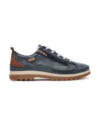 Tenisi dama  305470607, piele naturala, albastru